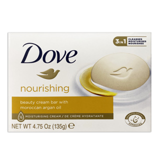 【Dove 多芬】乳霜滋潤香皂-摩洛哥堅果油(135g)