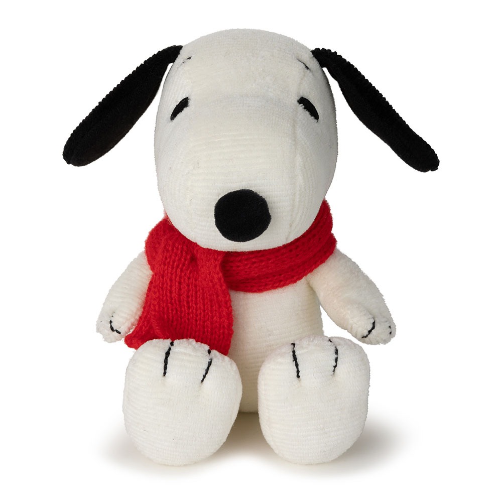 【荷蘭BON TON TOYS】Snoopy史努比填充玩偶-圍巾狗17cm《WUZ屋子》娃娃 玩偶 聖誕禮物