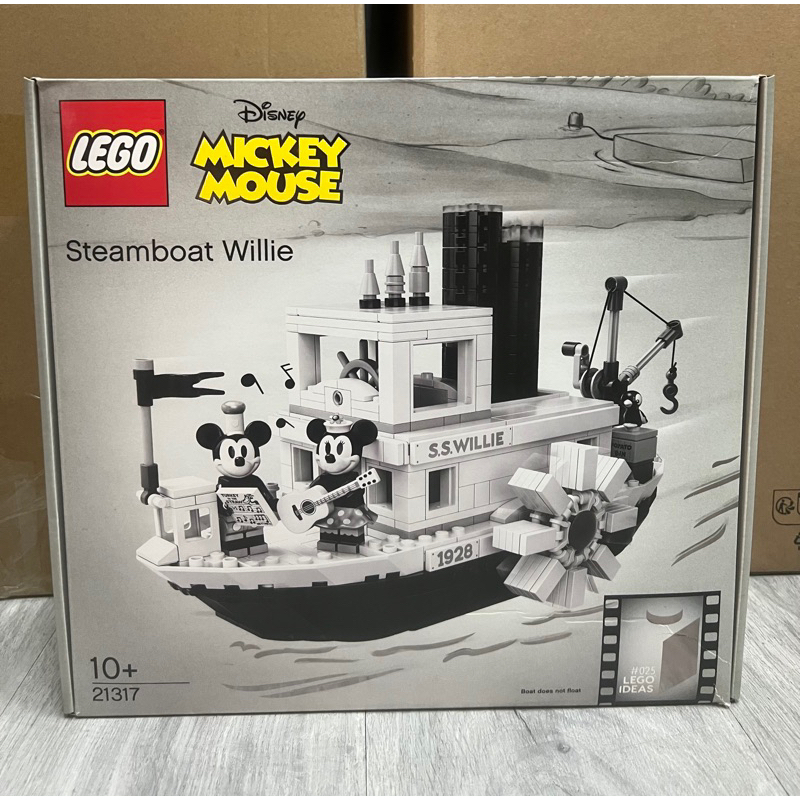 《蘇大樂高賣場》LEGO 21317 米奇蒸汽船 威利號(全新)絕版