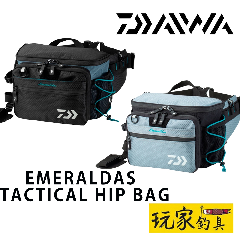 ｜玩家釣具｜DAIWA EMERALDAS TACTICAL HIP BAG 木蝦包 戰術腰包