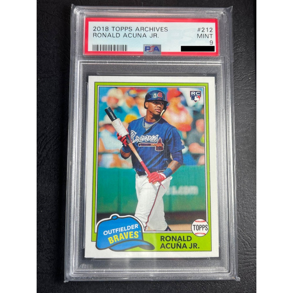 [Lucky] 🌸棒球卡 MLB🌸PSA 2018 Topps Archives Ronald Acuna Jr. RC