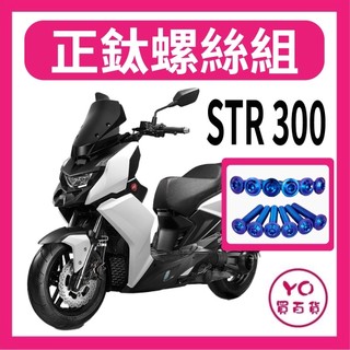 AEON STR 全車螺絲 鈦螺絲 鈦合金螺絲 鐵板牙 車殼螺絲 鐵板牙螺絲 空濾螺絲 STR 250 300 特仕版