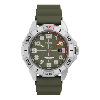 【TIMEX】天美時 遠徵系列 41毫米軍事風格戶外手錶 (綠 TXTW2V40700)