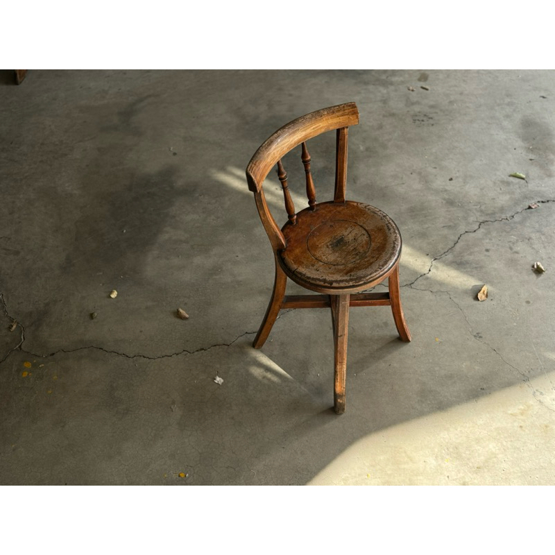 【福三】 孔雀椅 老椅子 老木椅