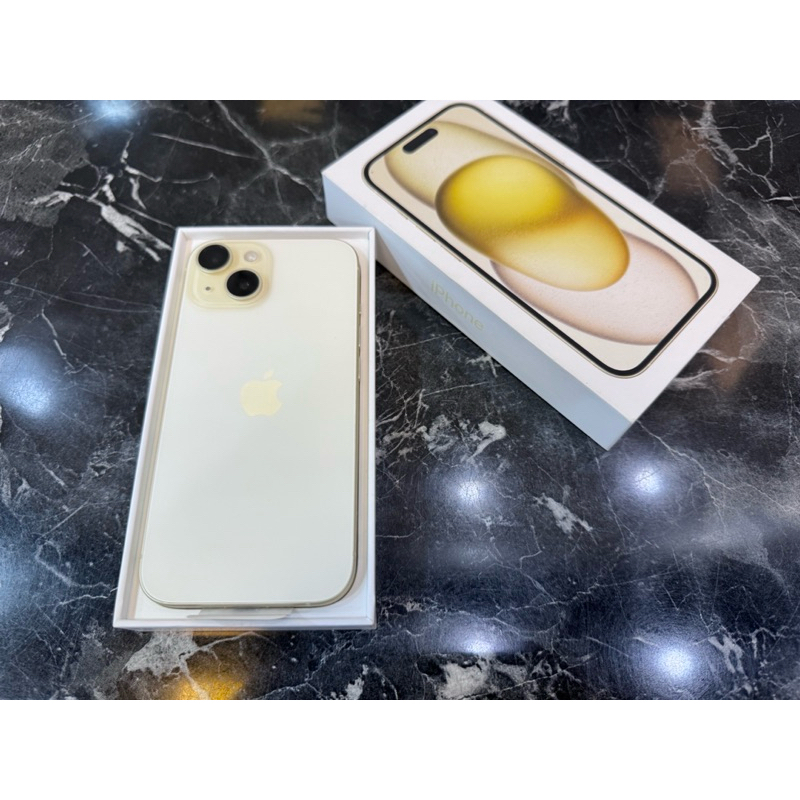 全新福利💟 iPhone15 128G 黃色 15