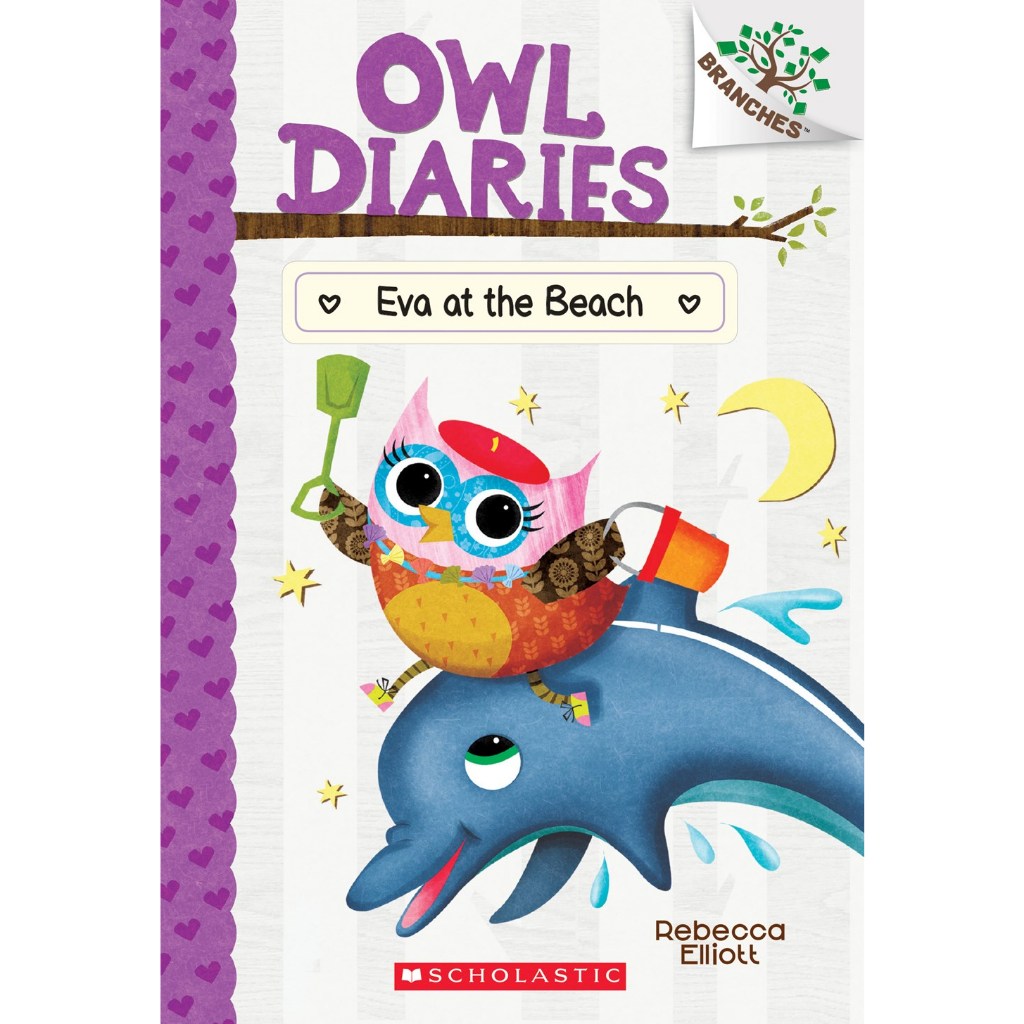 Owl Diaries #14 Eva at the Beach/ Rebecca Elliott  文鶴書店 Crane Publishing