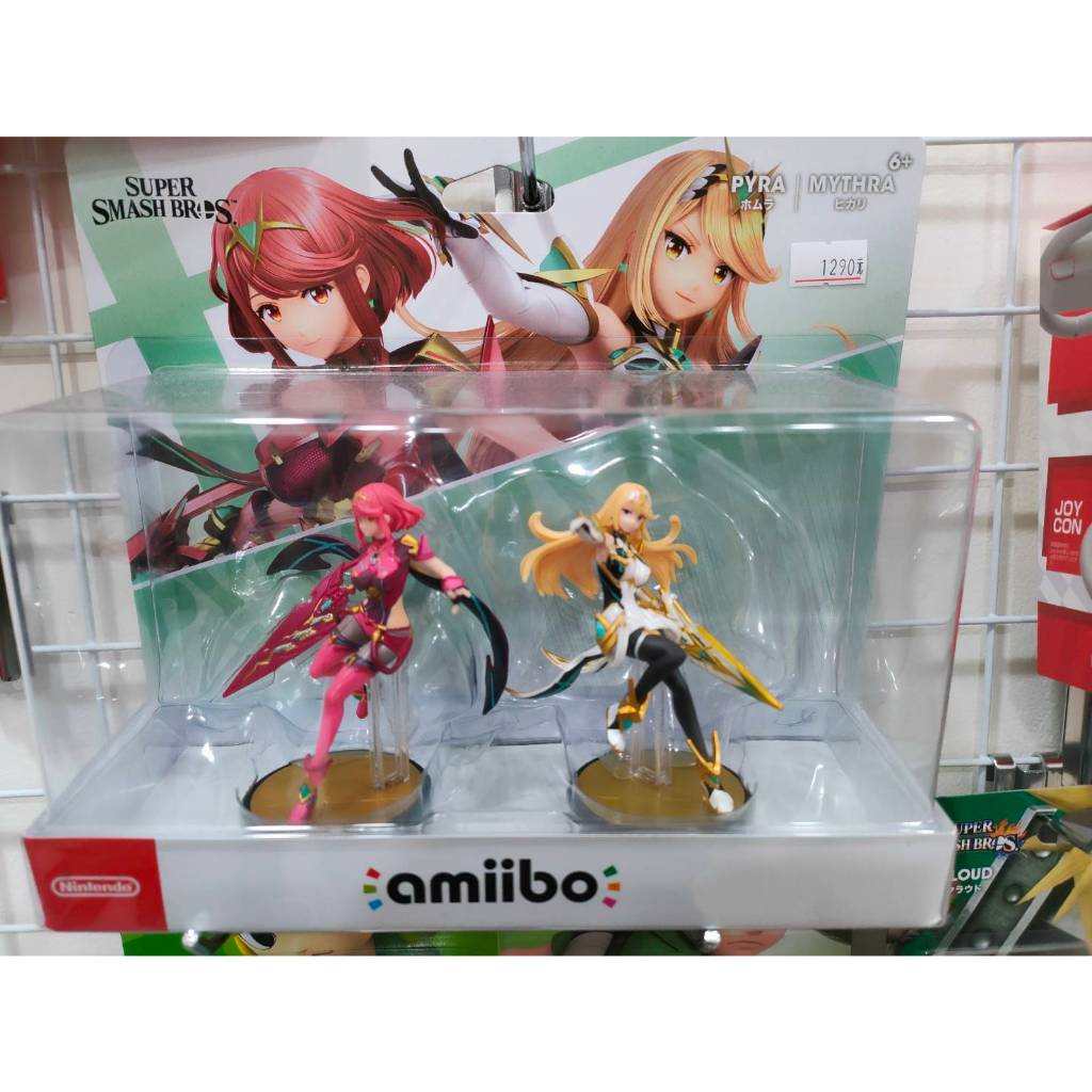 全新現貨 amiibo  PYRA&amp;MYTHRA 光&amp;焰 異度神劍 大亂鬥系列 光焰AMIIBO