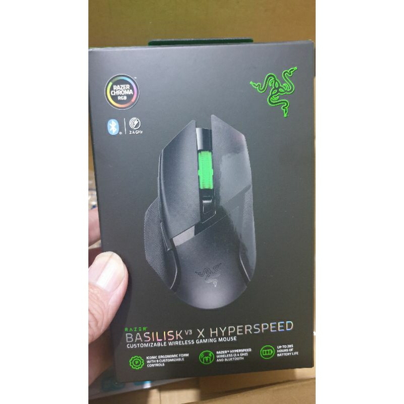 Razer 雷蛇 無線電競滑鼠 速度版 Basilisk V3X HyperSpeed 巴塞利斯蛇 全新 無線滑鼠