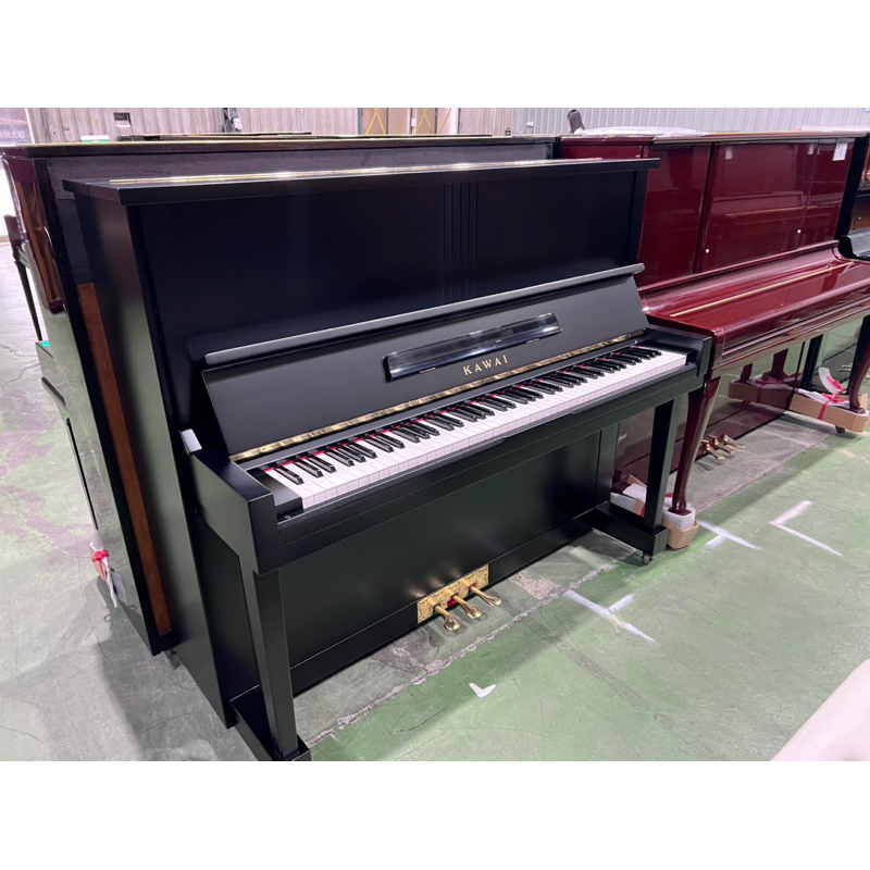 嚴選 日本製 河合 KAWAI K8  消光黑 高質感 直立鋼琴 1號琴 獨特  中古鋼琴 二手鋼琴  漢麟樂器 鋼琴店
