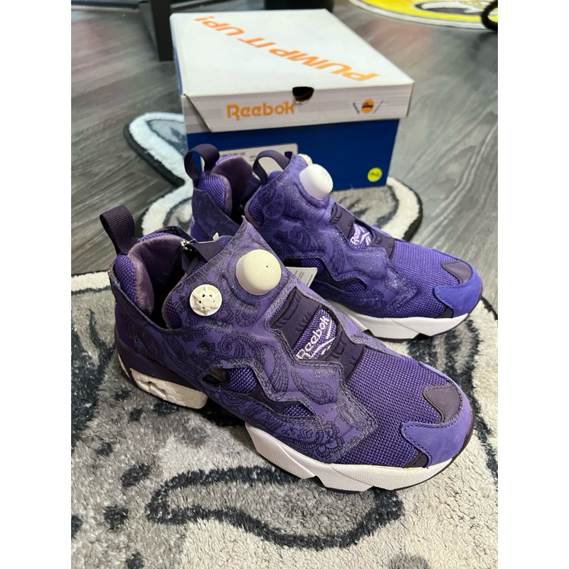 BLS • 23.5cm $666出清 架上鞋 Reebok instapump fury og pump 紫色 變型蟲