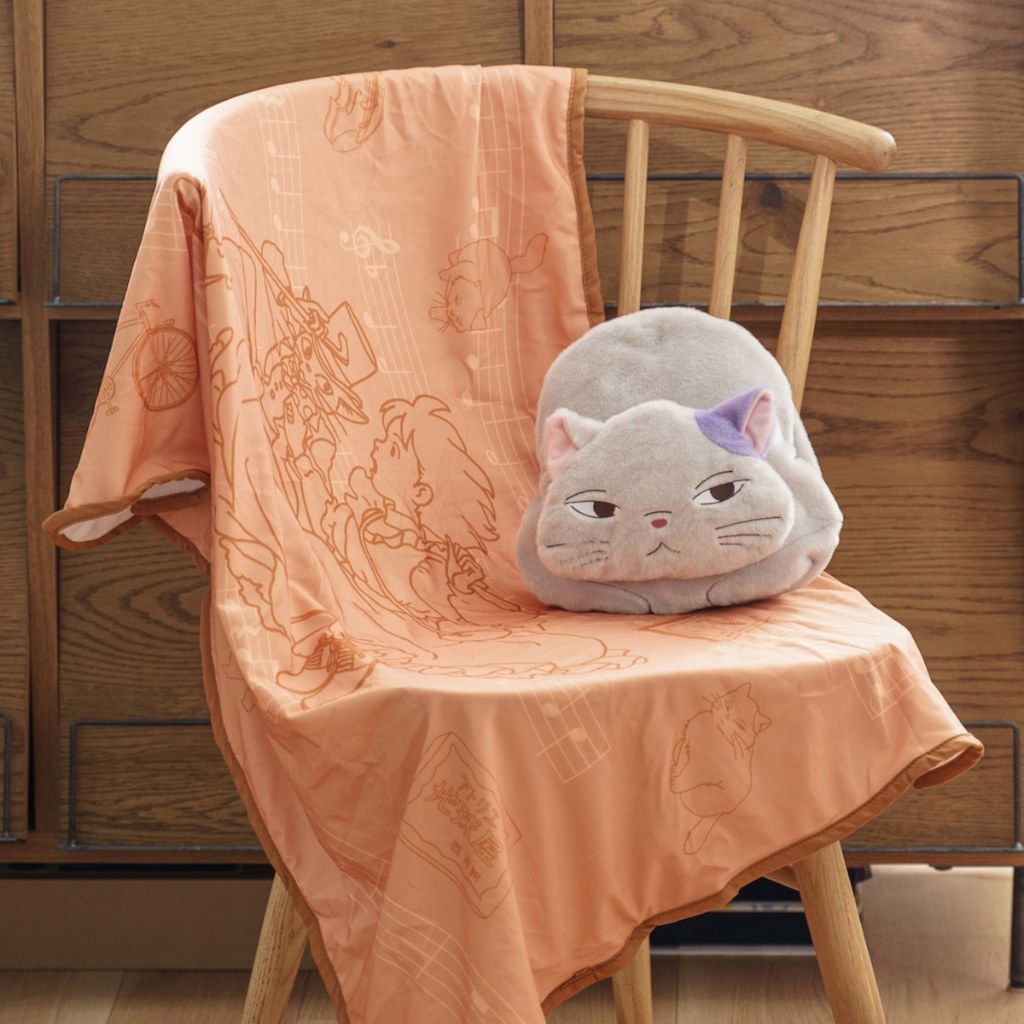 現貨 心之谷 貓的報恩 肥貓 阿月 胖胖 玩偶 抱枕 蓋毯 毯子 靠墊 涼毯 吉卜力工作室 雫 貓男爵