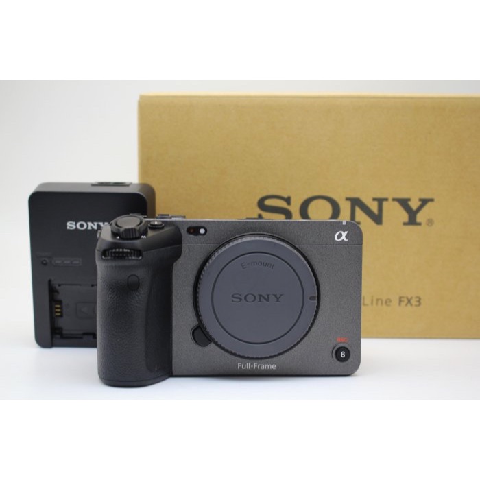 【台南橙市3C】Sony FX3, ILME-FX3（含XLR-H1）全幅相機 二手相機#84355