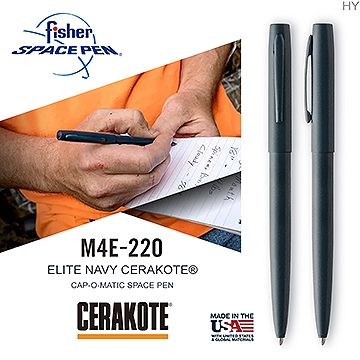 【史瓦特】Fisher Space Pen海軍藍按壓式太空筆(M4E-220)/建議售價:1320.