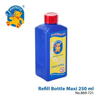 【德國Pustefix】魔法泡泡水補充液250ml (藍瓶) - 869-721 泡泡水玩具