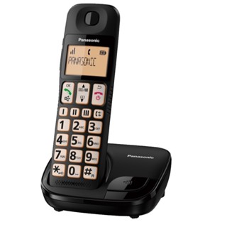 【通訊達人】Panasonic 國際牌 KX-TGE110 /KX-TGE110TW大字體大按鈕DECT數位無線電話
