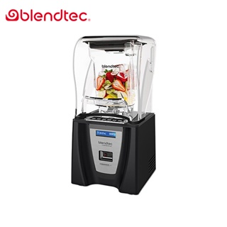 【Blendtec】美國高效能食物調理機鑑賞家825尊爵黑 附4角容杯x2(公司貨)