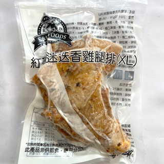 "億明食品" 紅龍迷迭香雞腿排 210g