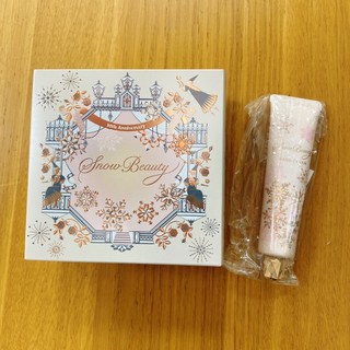 SNOW BEAUTY 雪花香氛魔法盒 25g 雪花香氛護手霜 40g 蜜粉 資生堂 護手霜 定粧 定妝 coco彩購