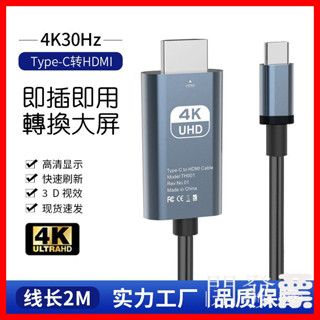 Type-c轉hdmi 同屏線 轉換綫 4K 60HZ 高畫質投屏轉接線 TypeC轉HDMI 視頻轉接器 15 適用/Y