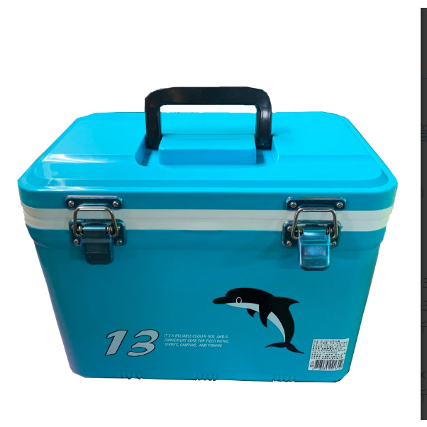 冰寶 TH-130 顏色淺藍 12.7L 釣魚冰箱 硬式活餌桶 保冷箱 冷藏箱 活餌桶