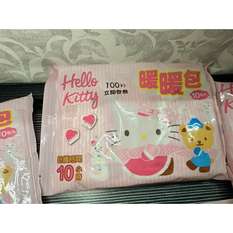 （三麗鷗Sanrio）Hello Kitty 現貨暖暖包 10入 正版授權