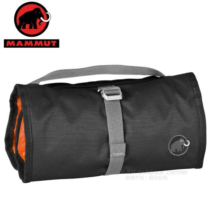 【MAMMUT 長毛象】可掛式旅行盥洗包L Washbag Travel 隨身化妝包 盥洗用具收納袋_黑_00590