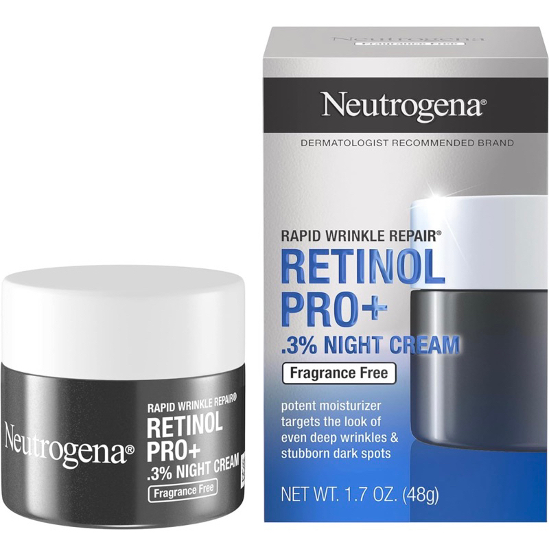 Neutrogena露得清A醇 Retinol抗皺修復晚霜
