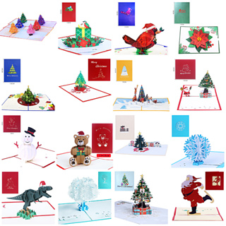 LOVERQ 樂芙 ★ 立體聖誕樹卡片 ★ 聖誕節卡片 3D卡片 聖誕 耶誕 立體卡片 紙雕 客製 卡片 明信片