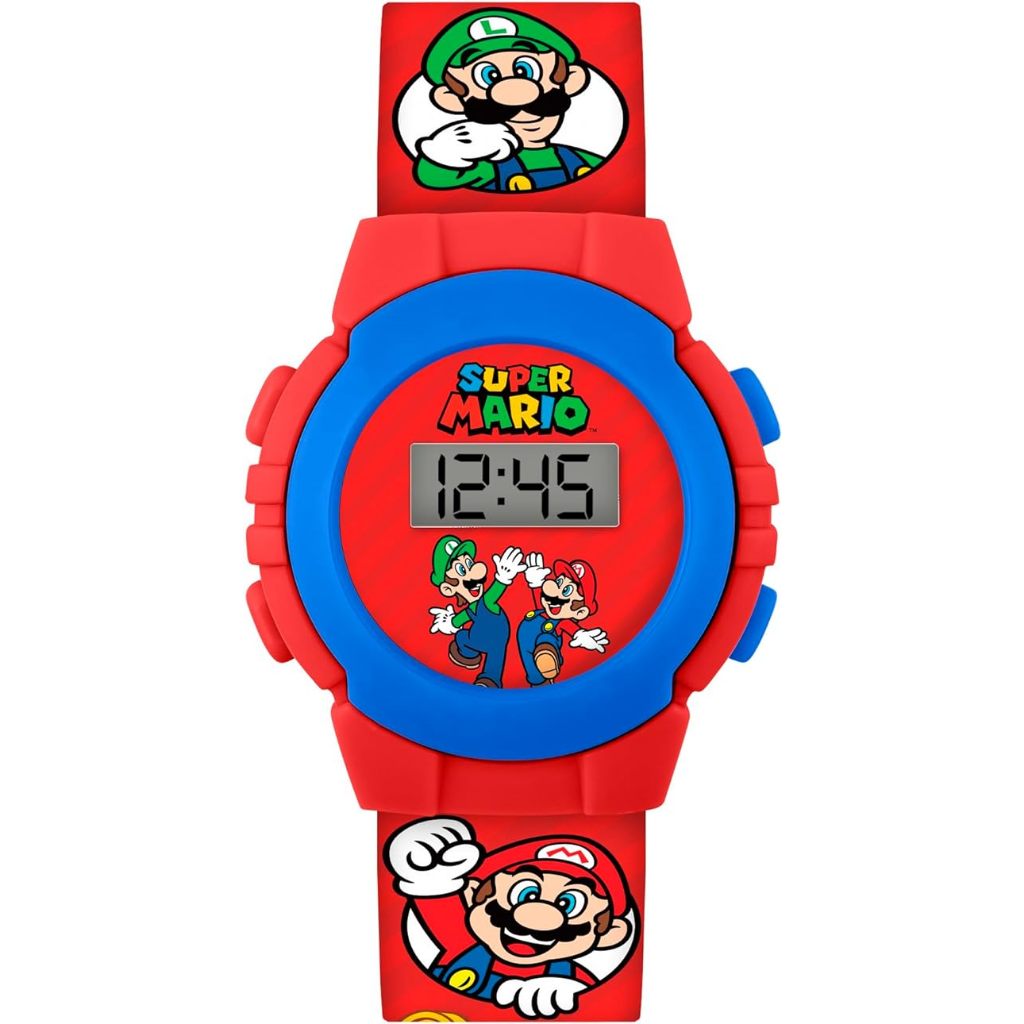 預購🚀正貨🚀 英國專櫃 Super Mario 超級瑪利歐 瑪利歐 馬力歐 兒童 手錶 電子錶 童錶