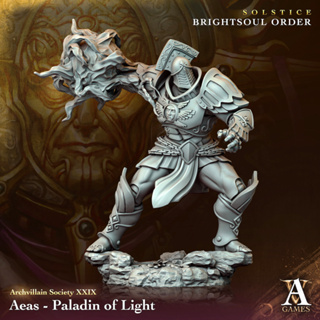 Tazo工坊[AVG] 艾阿斯-光之聖騎士Aeas - Paladin of Light 3D列印模型SBO