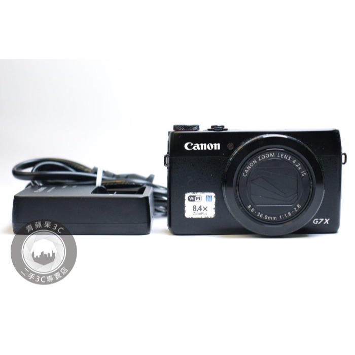 【台南橙市3C】Canon PowerShot G7X 二手 數位相機 #84759