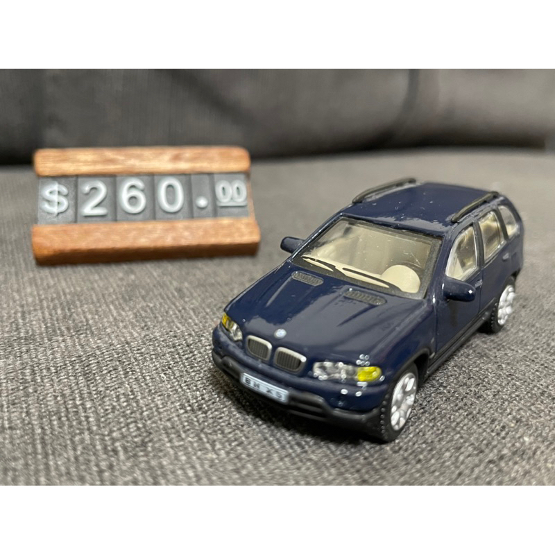 hongwell 1/72 bmw x5 合金模型車