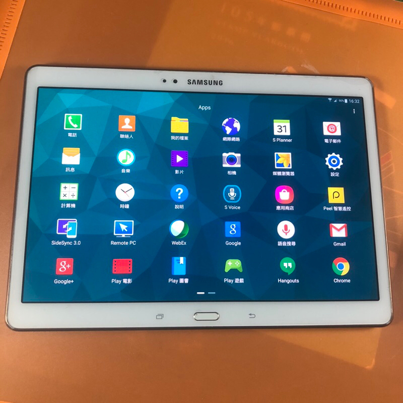 SAMSUNG Galaxy Tab S , SM-T805Y, 版本5.0.2, YouTube  現在看不行,零件幾