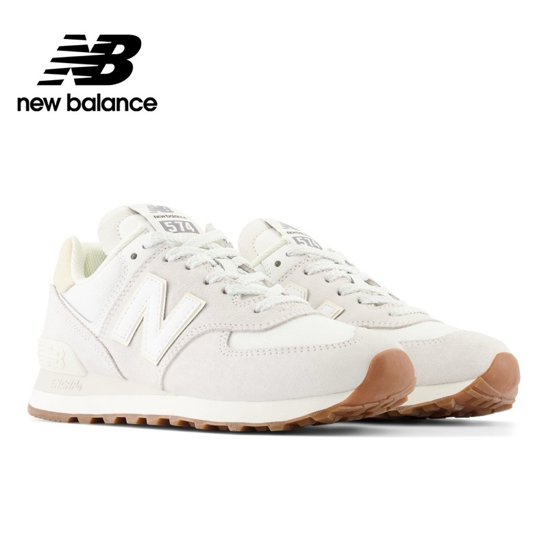【New Balance】 NB 米杏色_WL574NO2-B楦 574