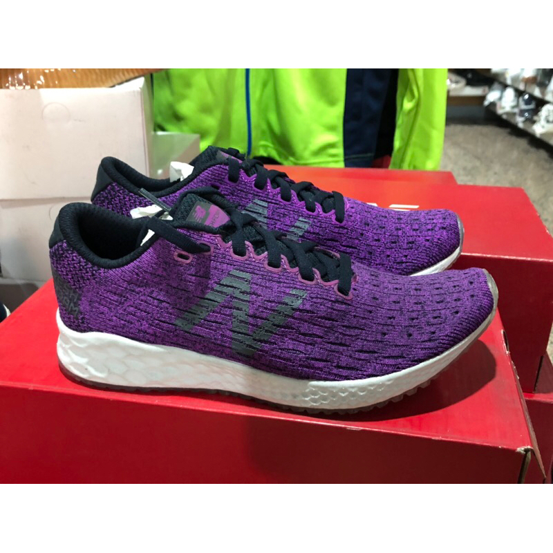 ohshoes 出清特賣 New Balance 輕量跑鞋_WZANPVV_女性_紫色 慢跑鞋 針織網布