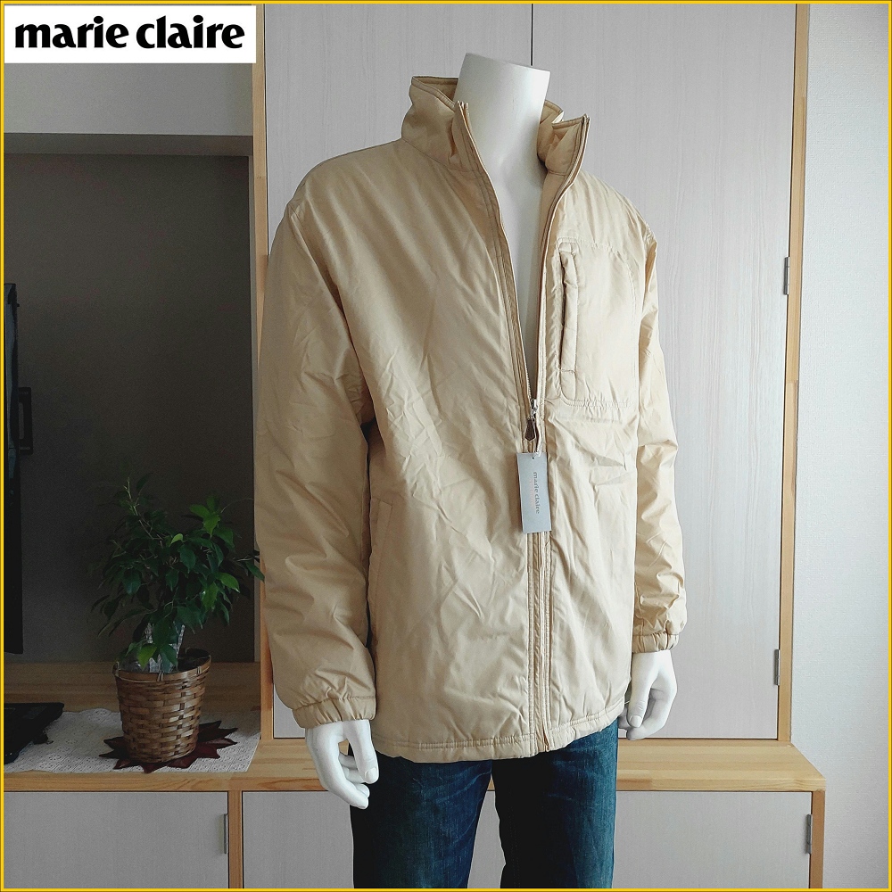 marie claire 新品 鋪棉外套 男 XL号 保暖 防寒 鋪棉外套 marie claire LL MF725M