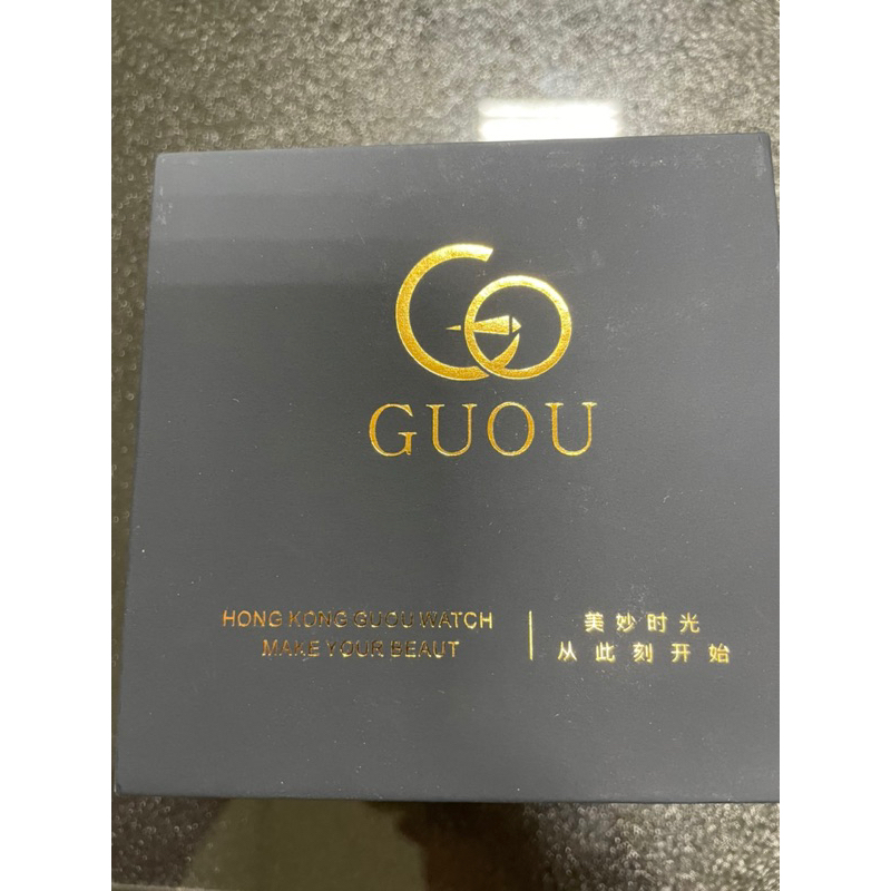 GUOU香港品牌「綠色錶帶手錶」