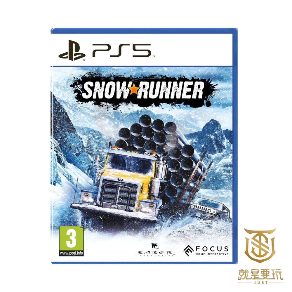 【就是要玩】現貨 PS5 雪地奔馳 中文版 SnowRunner 雪地 奔馳 雪地卡車 雪地貨車 卡車模擬