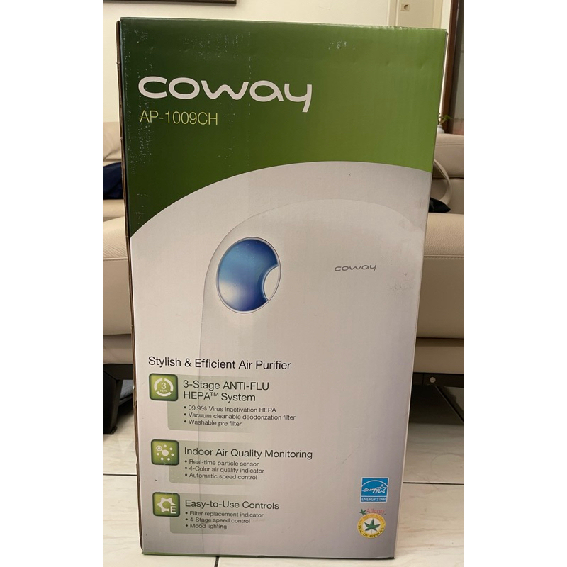 Coway 加護抗敏型空氣清淨機 AP-1009CH 全新