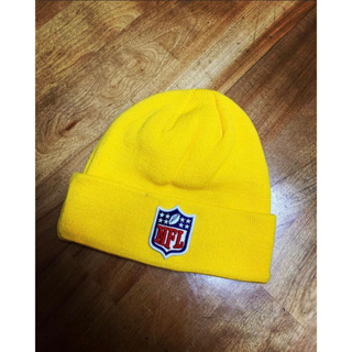 New Era NFL Football Beanie NFL美式足球聯盟黃色毛帽