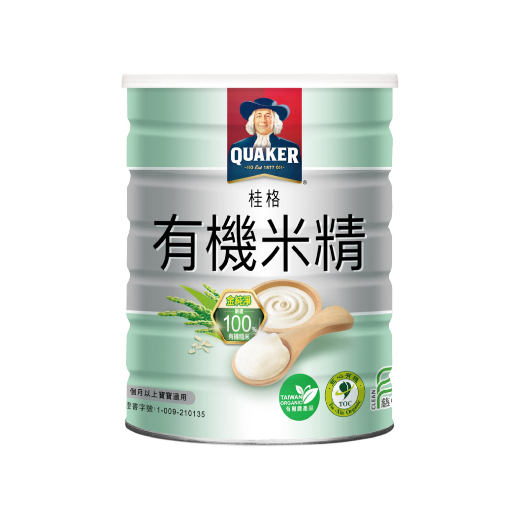 桂格 有機米精 500g/罐