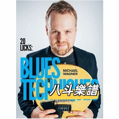 電子樂譜 20 Licks Blues Techniques動聽經典布魯斯吉他樂句技巧譜伴奏譜+音