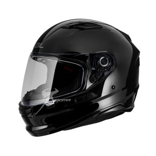 【SOL】安全帽 SF-6 素色 黑 亮黑 內墨鏡 雙D扣 內襯全可拆 高防護 全罩帽 SF6 ｜耀瑪騎士