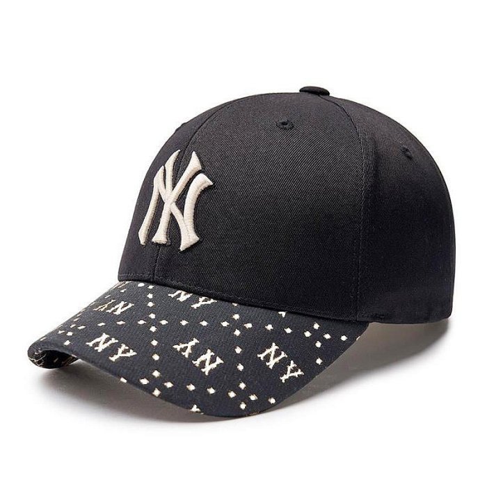[PS] 3號5樓 全新正品 MLB 棒球帽 MONOGRAM 老花系列 紐約洋基隊 黑色 特價