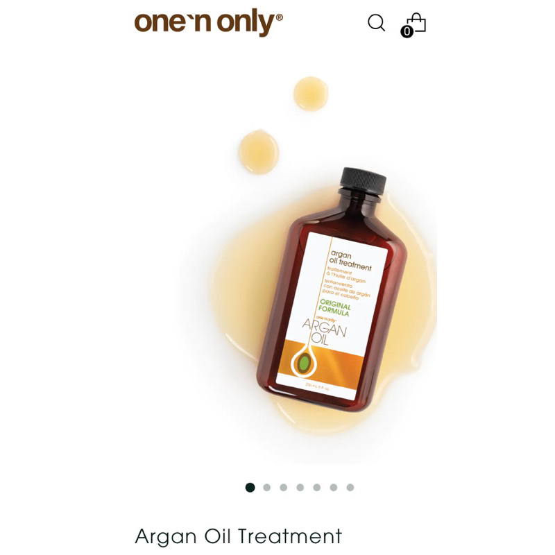 美國One 'n Only純摩洛哥堅果油修護髮油 Argan Oil Treatment