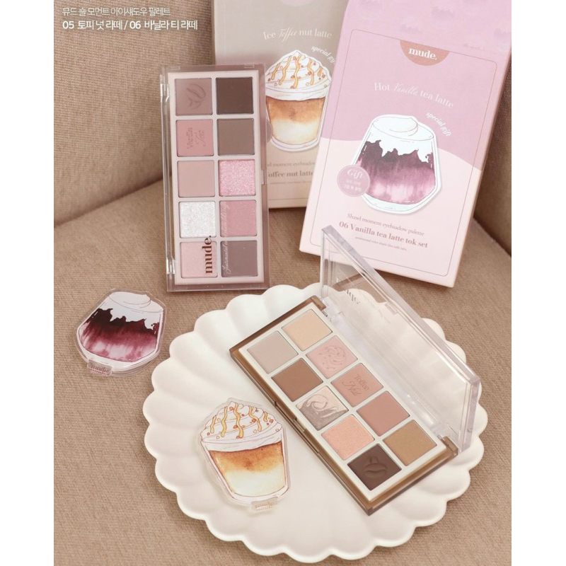 新色 MUDE 十色眼影盤 Shawl Moment Eyeshadow Palette 眼影盤 絲柔十色眼影盤