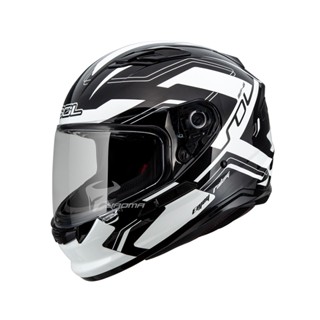 【SOL】安全帽 SF-6 超新星 黑白 亮面 內墨鏡 內鏡 雙D扣 LED燈 SF6 全罩式｜ 耀瑪騎士