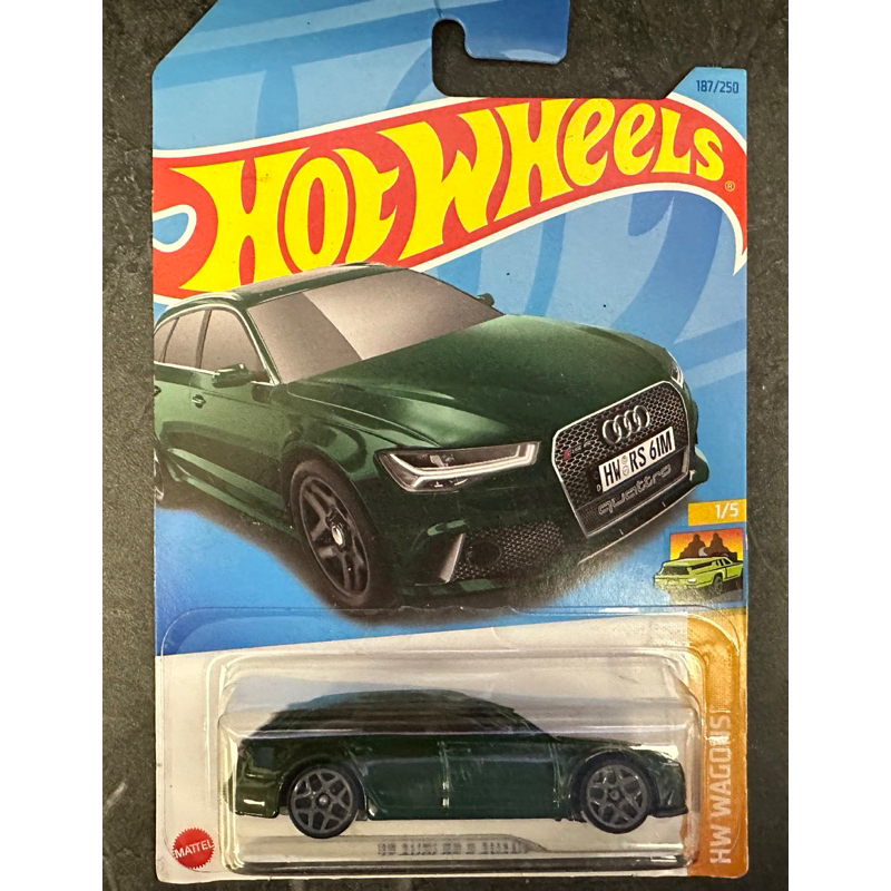 Hot Wheels 風火輪 Audi 奧迪 ‘17 RS6 RS 6 AVANT 旅行車 WAGON 綠 模型 模型車