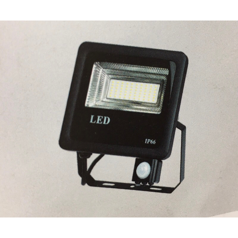 岱順水電材料[燈具]~寶光照明 LED  20W 30W 50W 感應 投光燈 投射燈 花園 車庫 藝術造景