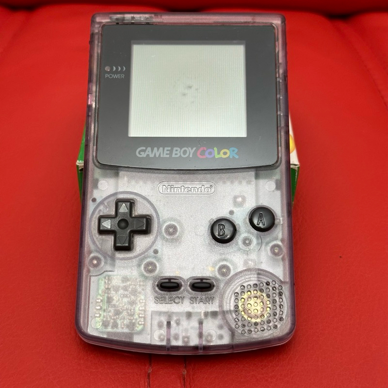 GAMEBOY COLOR🇯🇵 透明紫 遊戲機  MADE IN JAPAN 日本製